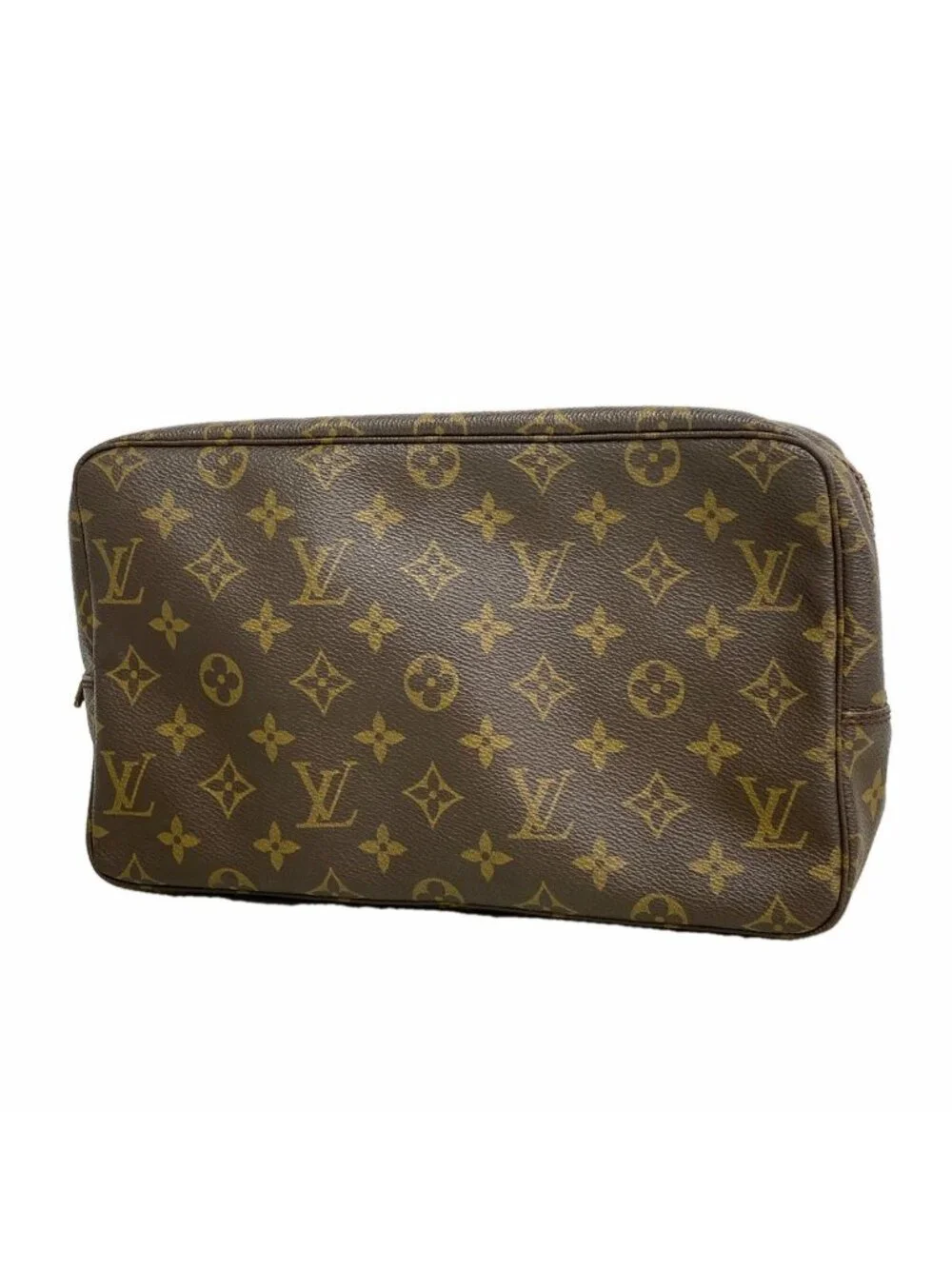 Louis Vuitton Pouch Monogram Trousse Toilet 28 Brown